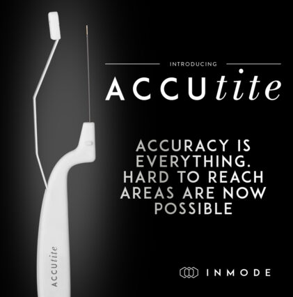 introducing acutite. accuracy is everything. hard to reach areas are now possible.